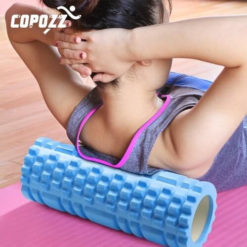 COPOZZ Column Yoga Block Fitness Equipment Pilates Foam Roller Fitness Gym Exercises Muscle Massage Roller Yoga Brick Sport Gym