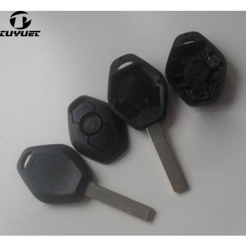 Remote Car Key Shell FOB Case For BMW 3 5 7 Series 325 325i 325ci 330 330i 325 325i 525 525i X5 X3 Z3 Z4 (HU92 blade)