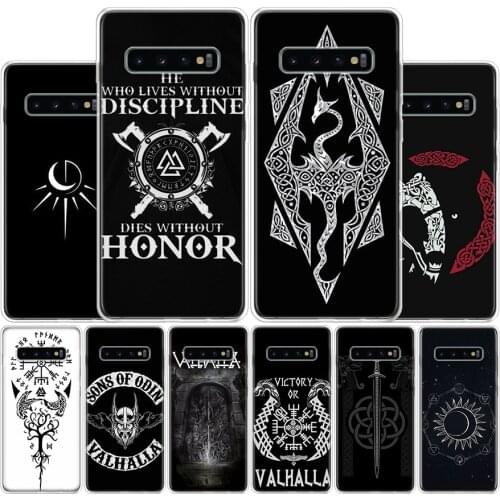 Viking Vegvisir Odin Nordic Cover Phone Case For Samsung Galaxy S10 S20 Ultra Note 10 9 8 S9 S8 Plus Pro Lite S7 S6 J4 J6 J8 + C