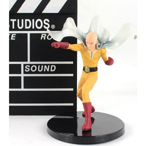 21cm Anime One Punch Man Figure Toys Saitama Sensei DXF Hero PVC Action Figure Model Doll Collectible Figure Kids Gift