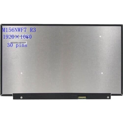 Matrix for laptop M156NWF7 R3 fit LP156WFF-SPF1 NV156FHM-N6A LP156WFH-SPR1 FRU:5D10X81514 IPS LED LCD Display Screen replacement