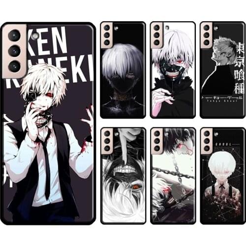Ken Kaneki Tokyo Ghoul Anime Soft Cover For Samsung Galaxy S10 S8 S9 S20 Plus Note 10 Note 20 Ultra S21 S20 FE Case