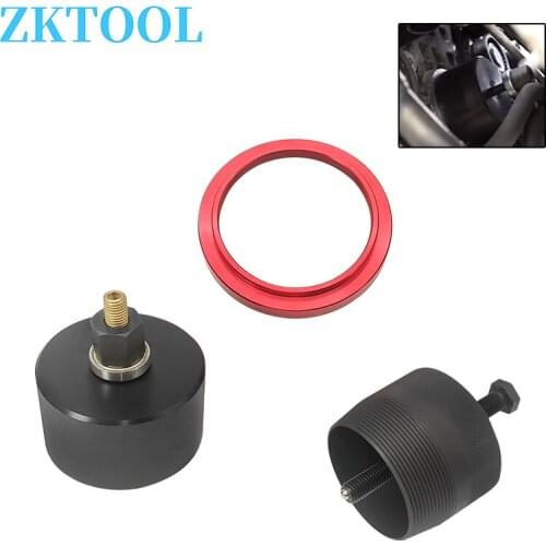 Automobile crankshaft front and rear oil seal remover and installation tool kit fit for bmw n20 n26 engine
