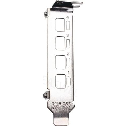 New 8cm Low Profile Bracket for NVIDIA Quadro K1200 NVS510 P400 P600 P1000