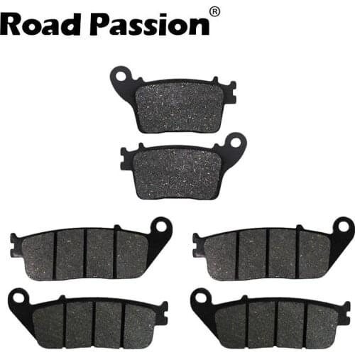 Road Passion Motorcycle Front and Rear Brake Pads for HONDA CB 600 F7/F8/F9/FA NO ABS Hornet 600 2007 2008 2009 2010 FA226 FA436
