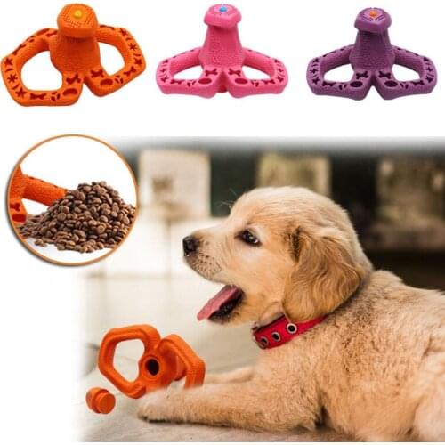Rubber Dog Chew Toys Soft Nipple Shape Puppy Accessories Can Filled Water Bite Resistant Home Pet Products for Large Medium Dogs