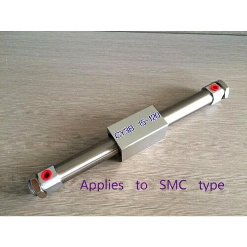 SMC type CY3B15*120/CY3B 15*120/15-120 even magnetic type rod free cylinder