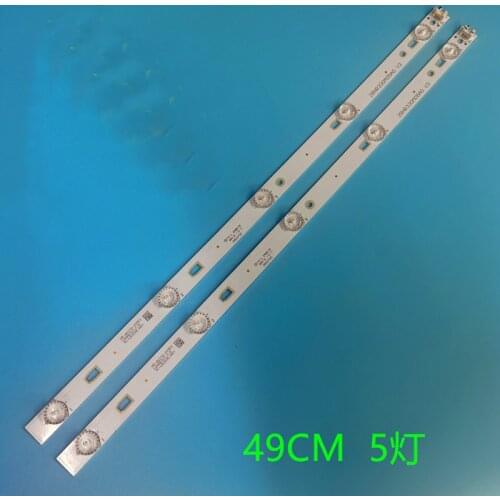 LED Backlight strip5 lamp for TCL 28" LCD H28V9900 28L17 28L17 28HR330M05A0 V3 4C-LB2805-HQ1