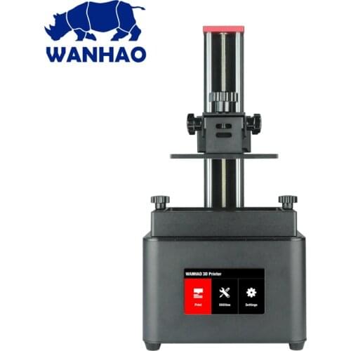 Wanhao Duplicator 7 405nm UV 3D Printer DLP/SLA Desktop Homeuse Fast Prototype Speed Max 30mm/hour 5.5 Inch LCD