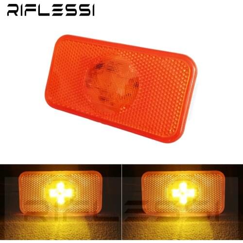 1 x 24V Side Marker Lights For Volvo FM/FH/FL Truck Trailer LED Signal Lamp Clearance Light