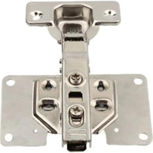 1 Pcs Stainless Steel Hinge Cabinet Door Hinges Repair Plate Hinge Tools for Cabinet Furniture Window Drawer Repair