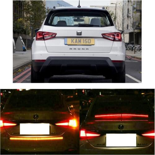1pc Prevent rear-end Strobe Turn/Stop Light Trunk Lamp For seat arona ateca inca