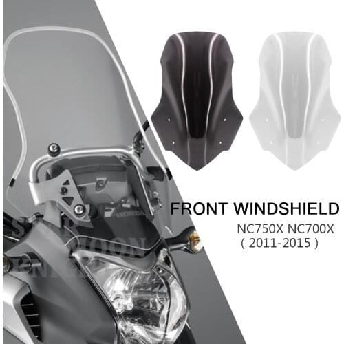 Motorcycle Accessories Screen Windshield Fairing Windscreen For Honda NC700X NC750X NC 750 700 X 2011 - 2015 2014 2013 2012 2011