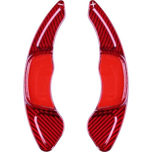 Carbon Fiber Car Steering Wheel Shift Blade Paddle Shifter Extension For Volkswagen Golf 7 2014 2015 2016 2017 2018 2019 2020