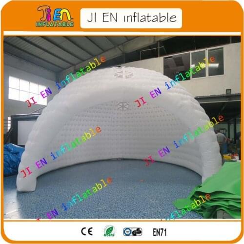 Free air ship to door, giant inflatable tent,7m diameter inflatable igloo,astronomy dome tent for outdoor camping