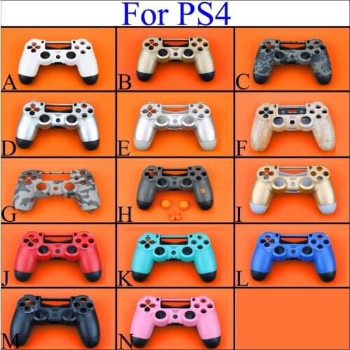 YuXi Wireless Housing Shell Handle Joystick Shell Repair Parts For PS4 Handle Accessories. for JDM-001 JDM-011