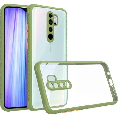 For Xiaomi Redmi Note 8 Pro Case Shockproof Bumper Armor Case for Mi Note 10 Mi10 Pro Transparent Clear Back Cover