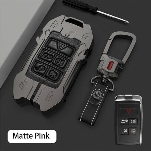 Zinc Alloy Car Remote Key Cover For Land Rover Range Rover Jaguar XF XJL XK E-Pace I-Pace Evoque Sport Freelander