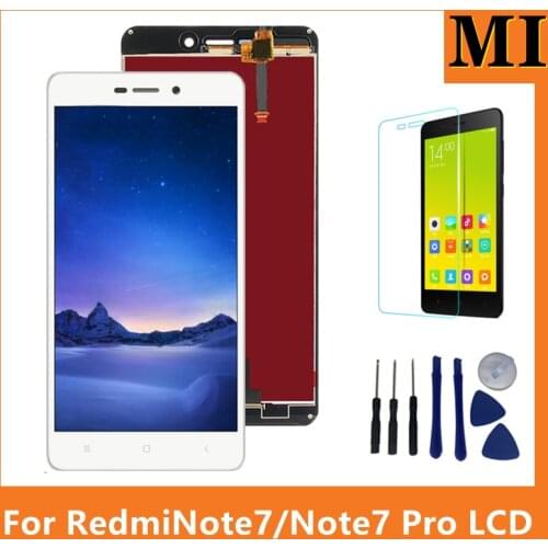 Original 6.3" Display with frame for Xiaomi Redmi Note 7 Redmi Note 7 Pro LCD Touch Screen Digitizer Assembly Repair Parts