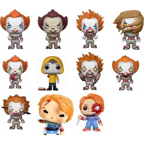 IT The clown soul back Pennywise 475# Denbrough 536# 542# 543# 544# PVC Action Figure Collectible Model toys