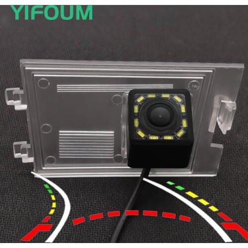 YIFOUM Dynamic Trajectory Tracks Car Rear View Backup Camera For Jeep Compass Liberty Grand Cherokee Patriot 2012 2013 2014 2015