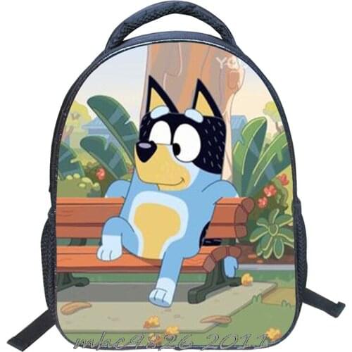 Disney Hot Students bingo bluey Children School Bags Orthopedic Backpack Kids School Boys Girls Mochila Infantil Cartoon Bag