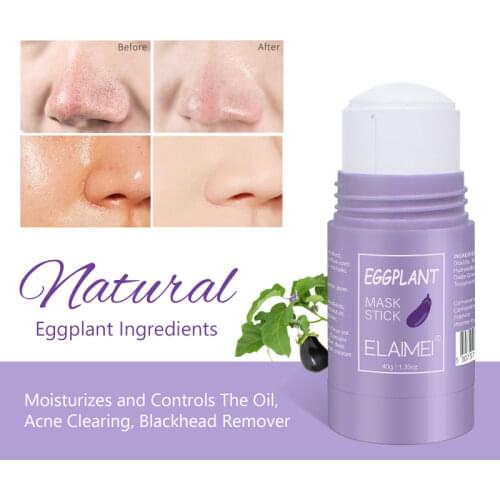 40g Cleaning Mask Oil Control Remove Blackhead Acne Solid Face Mask Moisturizing Shrink Pores Facial Skin Care Cosmetic TSLM1