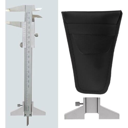 Depth Base Attachment for 6" 8" Digital Caliper Vernier Gage Gauge T-bar Tool