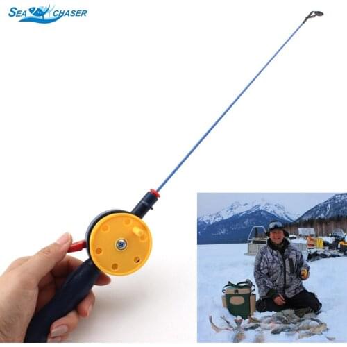 NEW 40cm 47g Ice Fishing rod Winter Fishing Rod With Reel Outdoor Sport Fish Tackle Pole Pesca Conveniently Carrying