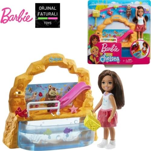 Original Barbie Doll and Chelsea Picnic Play Sets Toys FDB32 - GHV75 Birthday Girl Child Gift