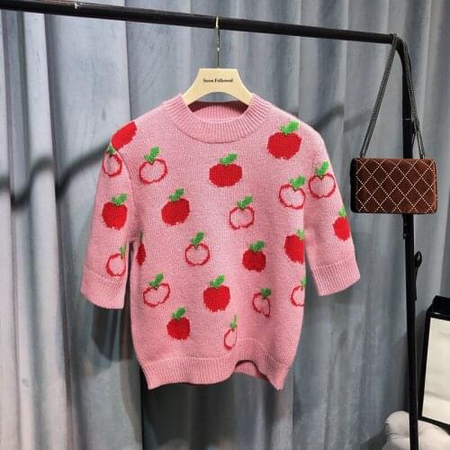 Autumn Winter Womens sweet peter pan collar sweaters Japan Style Pullovers sweater Tops C501