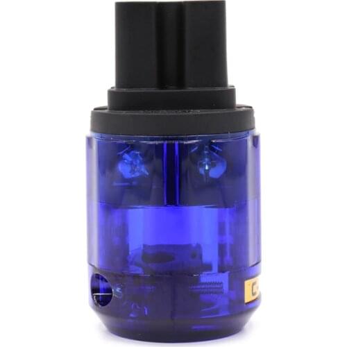 High quality C037 Rhodium Plated IEC Female Plug HIFI IEC Connector