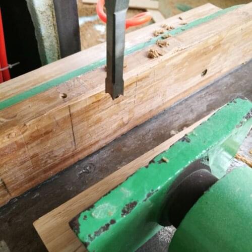 High Hardness HSS Metric Mortising Chisel Square Hole Drill Bit Cutter Woodwork Tool JS22