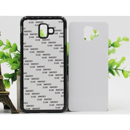 Wtsfwf DIY 2D Sublimation hard PC Blank Case for Samsung J6 Prime with Aluminum Inserts 10pcs/lot