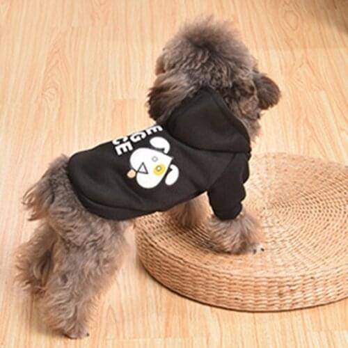 Winter Pet Clothes Cartoon Dogs Pets Dogs Clothing for Small Medium Dogs Hoodie The Dog Face Pet Apparel Puppy Outfit Ropa Perro
