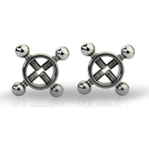1 Pair Stainless steel Nipple Clamp,Nipple Clip,Breast Clamp,Breast Clip,Adult Game,Sex Toy,Couple Flirting A168