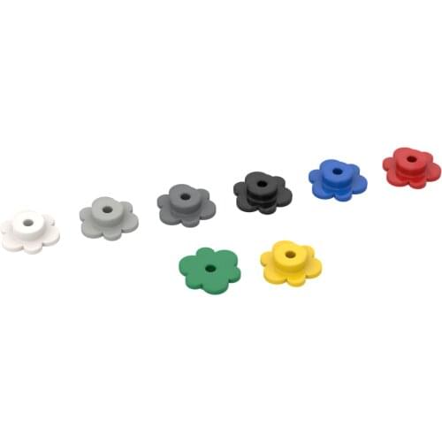 10PCS Bricks Compatible For 56750 flower petal Building Blocks Parts DIY Classic Brand Educational Parts Toys