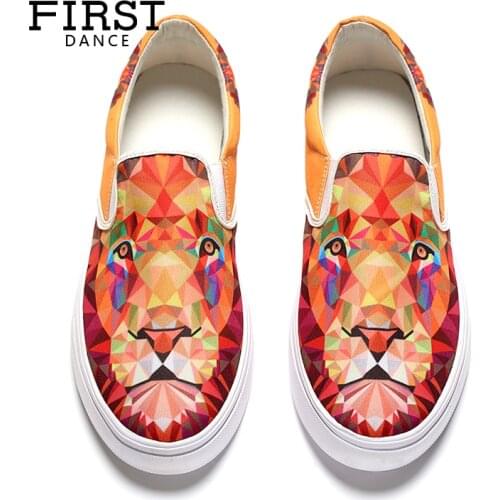 2018 Air Mesh Women Casual Shoes Customized 3D Prints Students Loafers Shoes Girls Flats Slip-on Woman Leisure Shoes Loafers