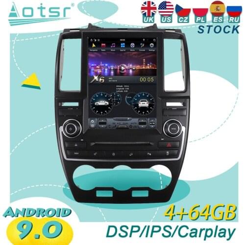 Android 8.1 newest Tesla style Vertical screen Car GPS Navigation For Land Rover Freelander 2 Stereo Multimedia Player Radio