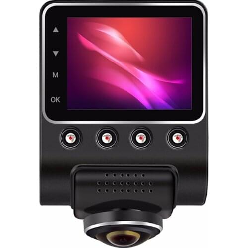 Car DVR 1080P Full HD 360 Degree Panoramic DashCam Car Registrar Vehicle Camera Video Recorder Motion Detector Monitor Camcorder