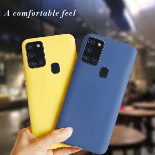 For Samsung A21S Case Shockproof Soft silicone TPU Back Cover For Samsung Galaxy A21S Case A 21S A21 S 2020 SM-A217F Phone Cases