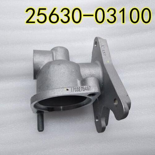 For hyundai Solaris For kia FITTING ASSY COOLANT INLET Thermostat housing base 2563003100