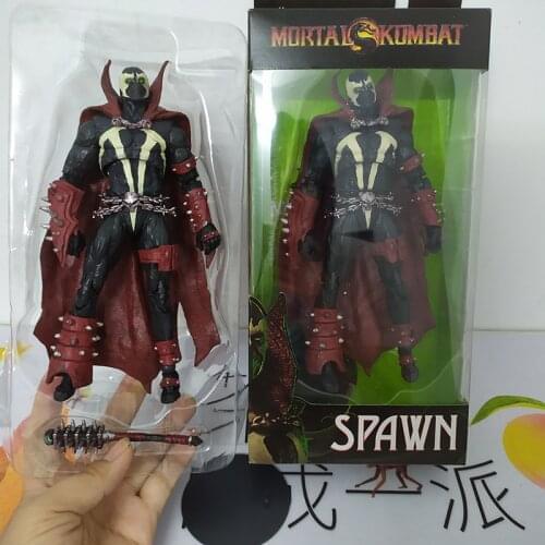Mortal Kombat Spawn Action Figure MF Collectable Model Toy Doll for Christmas Gift 18CM