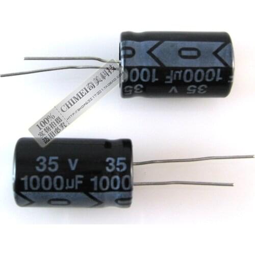 Electrolytic Capacitor 35V 1000UF Volume 13X21MM Capacitor 13 * 21mm