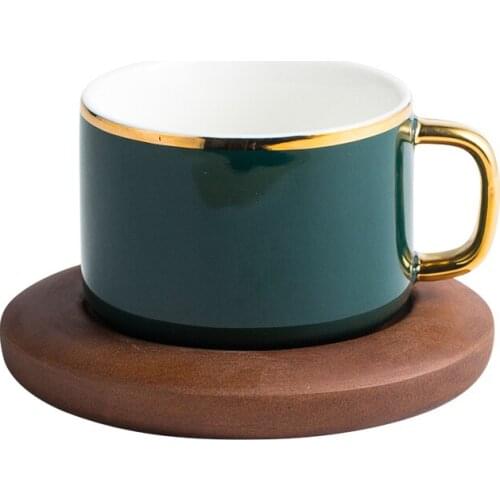 European Coffee Cup Modern Design Luxury Textured Porcelain Royal Tea Cup Handpainted Filizanki Do Kawy Home Drinkware AB50BZ