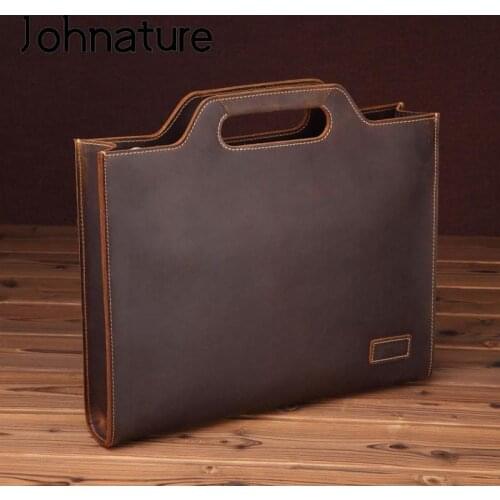 Мужские портфели Johnature China At AliExpress