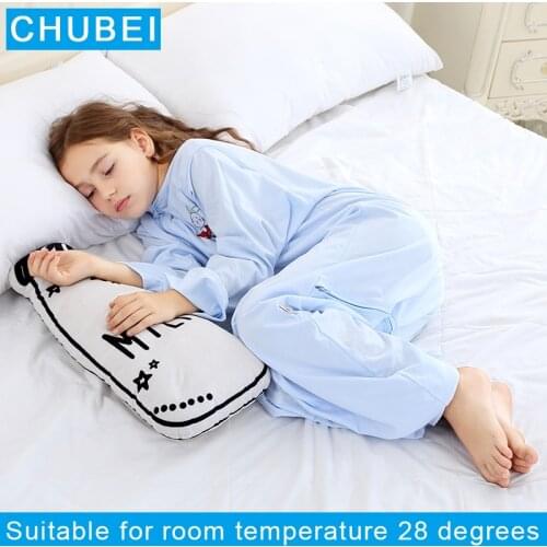 Summer Sleepsack Cartoon Split Leg Warm Thick Cloth Jumpsuit Baby Sleeping Bag