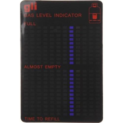 Magnetic Gas Cylinder Tool Gas Tank Level Indicator Propane Butane LPG Fuel Gauge Caravan Bottle Temperature Measuring