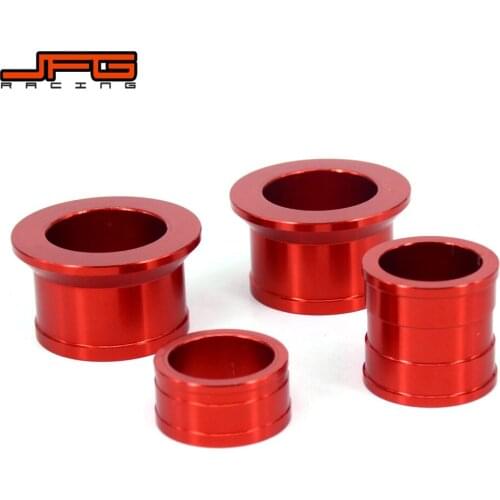 Motorcycle CNC Aluminum Front & Rear Wheel Hub Spacers For CR125R CR250R CRF250R CRF450R CRF250RX CRF450RX CRF450L CRF450X