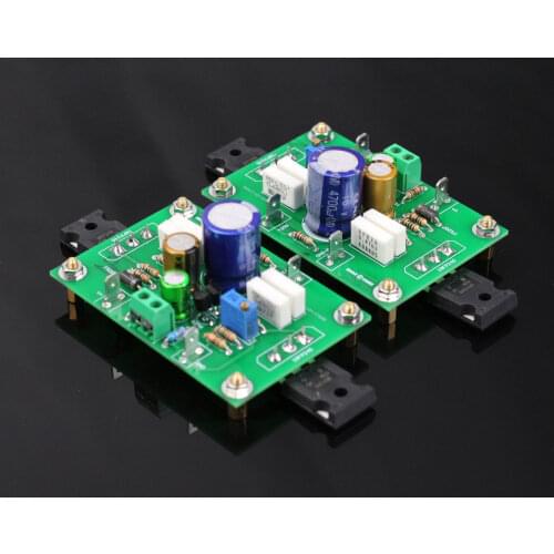 One Pair Assembeld PASS 5W Single-ended Class A FET + MOS Amplifier Board